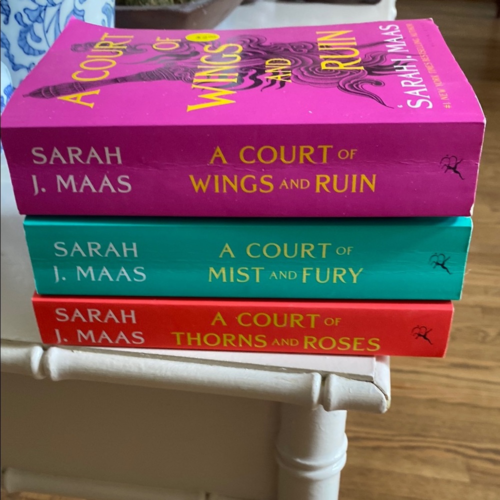 A Court of Thorns and Roses Series by Sarah J. Maas 3 books